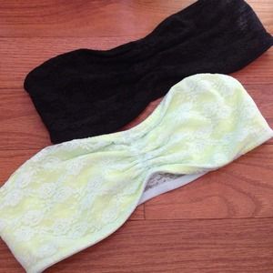 Victoria's Secret pink Bandeau tops!