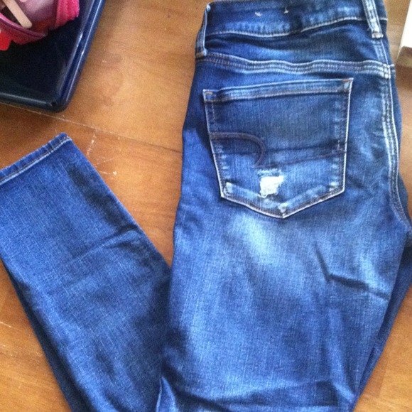 American eagle jegging skinny jeans- size 8