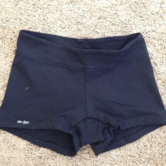 Jo+jax dance black booty shorts