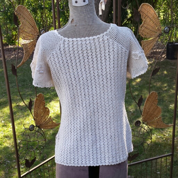 SOLD Crocheted Top - Picture 2 of 4