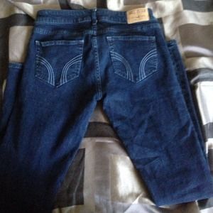 Navy hollister jeans