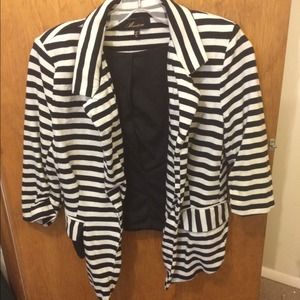 Stripped blazer