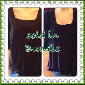 💢sold💢 bundle 2 tops