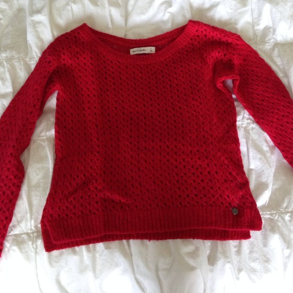 Red knit Sweater