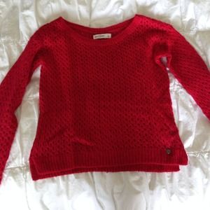 Red knit Sweater