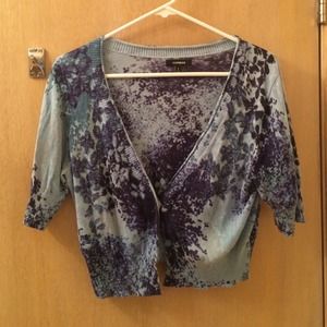 Express button up shrug