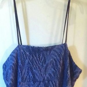 Hourglass long cocktail/formal dress.