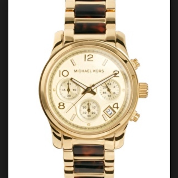 Michael Kors Tortoise shell watch - Picture 1 of 1