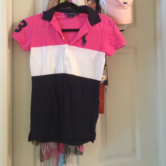 Ralph Lauren striped polo!
