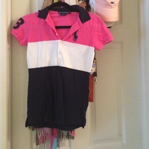 Ralph Lauren striped polo!