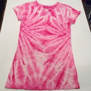 Stranded Pink Tie Dyed Tshirt