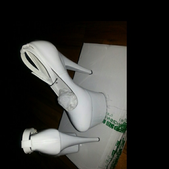 White lolita shoes new!