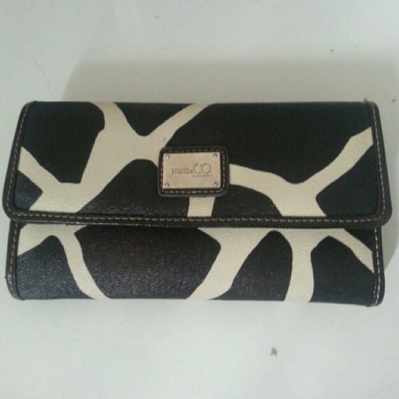 Giraffe print wallet