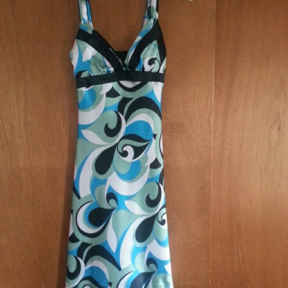 Colorful Swirl Dress