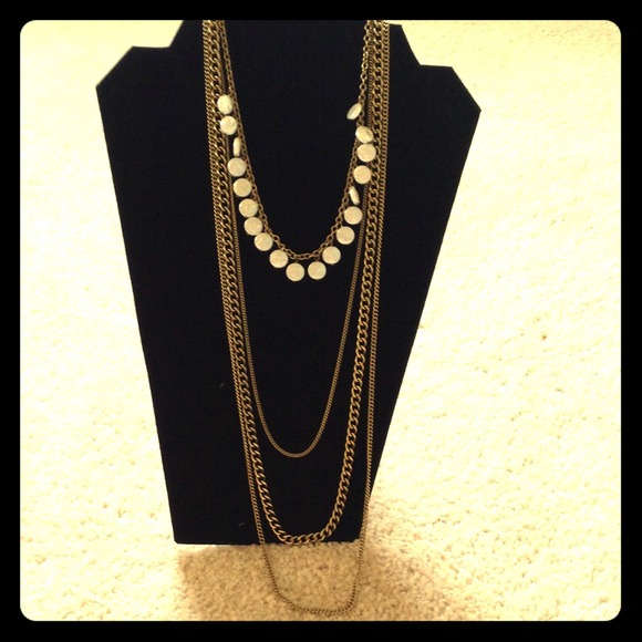 Park Lane 4 chain layered necklace