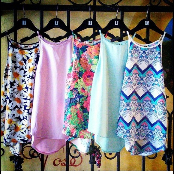 LF Tops - LF printed tank