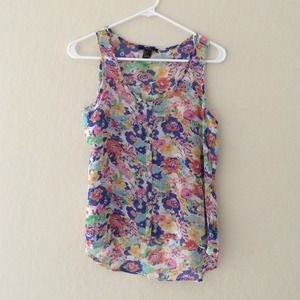 Floral Tank