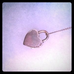 SOLD ❌Rare sterling silver Tiffany & co heart lock