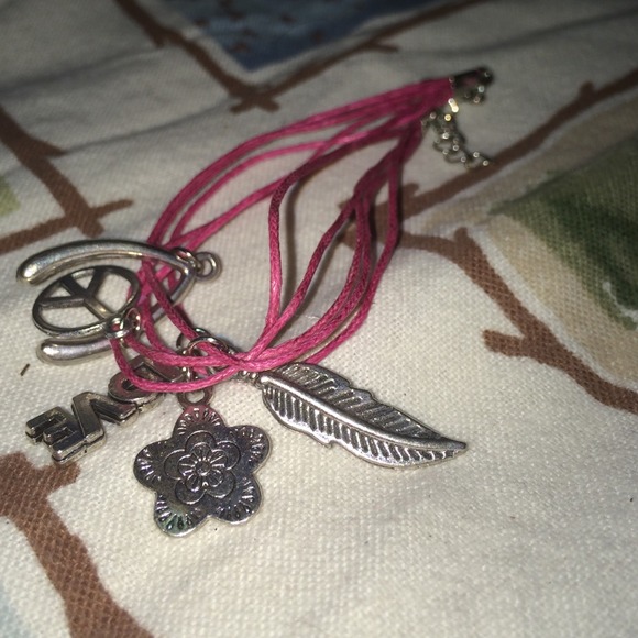 pink bracelet
