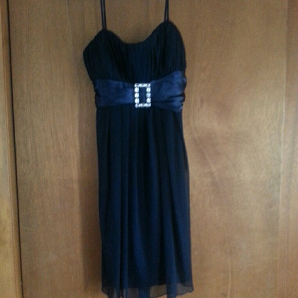 Dark Navy Cocktail Dress