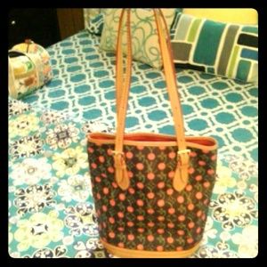 LV Cherry monogram tote