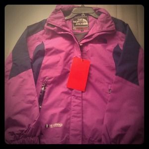Purple north face jacket. New. Summit series