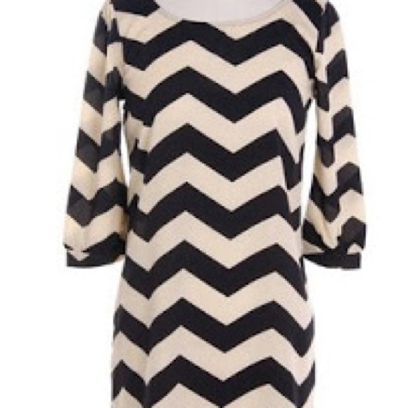 Black and white dress