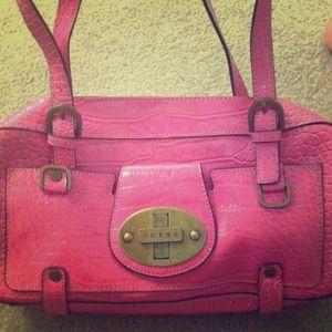 Cute pink handbag by Guess