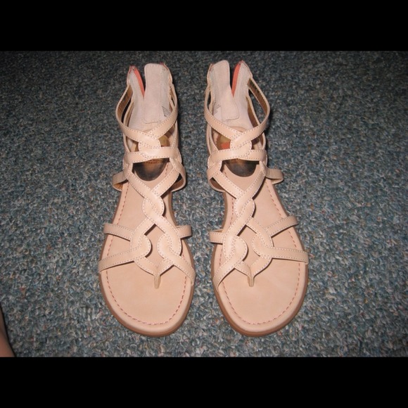 Nude sandals