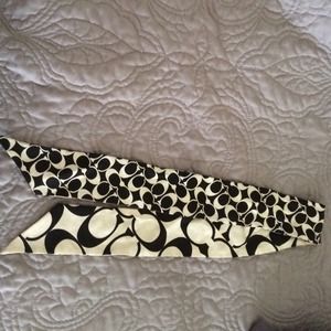 💯 authentic Coach purse scarf