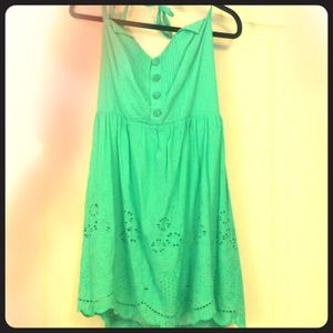 Cute springy aqua dress