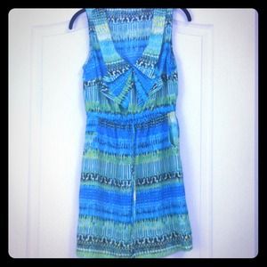 Fun Blue and green dress