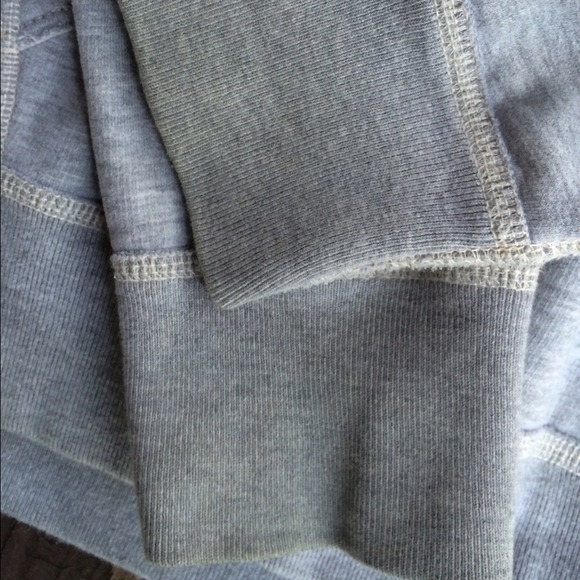 Men's American Eagle Grey & Green Hoodie - Picture 3 of 4