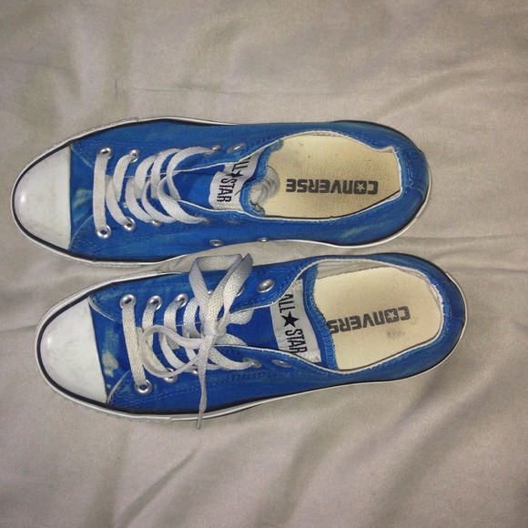 Blue Converse