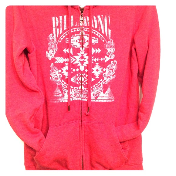 Billabong zip up hoodie jacket