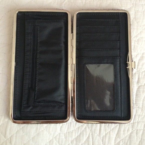 Dark Gray Woven Wallet - Picture 2 of 2