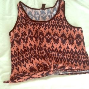 Tribal tank top
