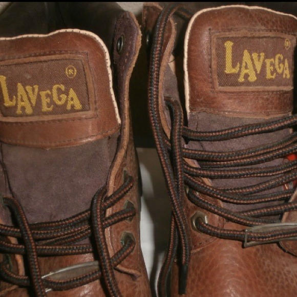 La Vega men's brown non slip boots men's size 7