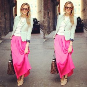 Light Pink Maxi Skirt ❤️