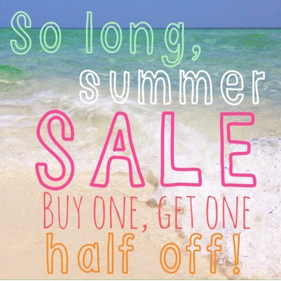 My whole closet is BOGO 1/2!!