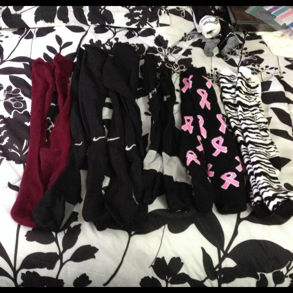 5 pairs of Volleyball or soccer socks