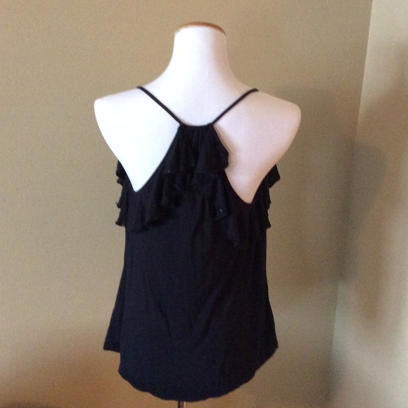 Gorgeous Express Racerback Tank with Ruffle/Beads - Picture 2 of 4