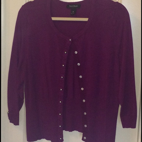 WORN ONCE!! White House Black Market Cardigan