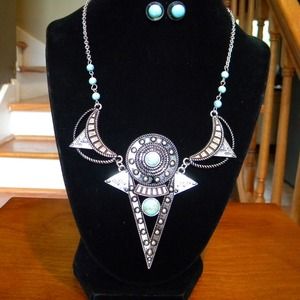 💠💠Turquoise Tribal Iconic Necklace Set💠💠