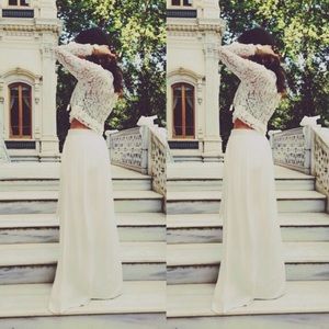White Maxi Skirt ❤️