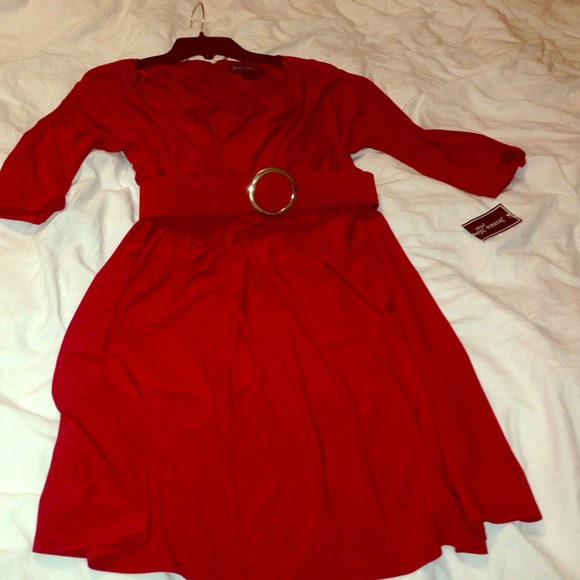 Jessica Howard Red Dress