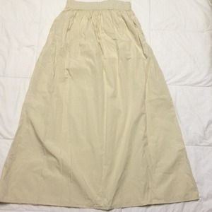 Re•set crinkle maxi skirt