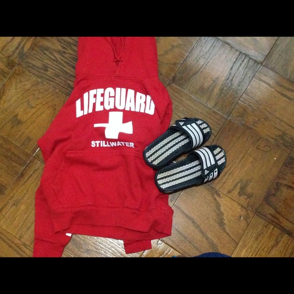 Lifeguard hoodie and slides bundle