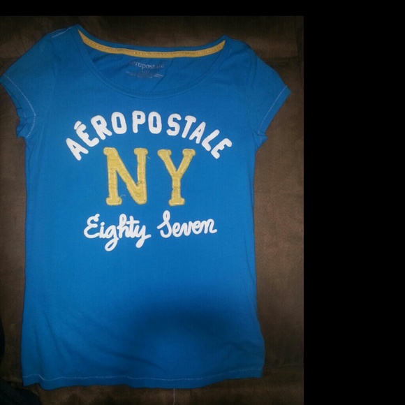 🚫SolD🚫Blue aeropostale top