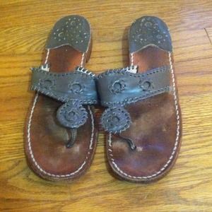 Jack Rogers brown sandals